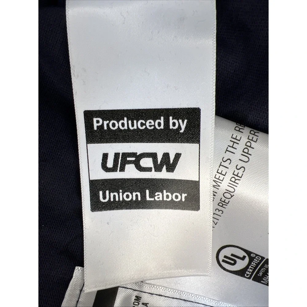 Carhartt FR Force Pocket T‑Shirt XL Blue Union Made UFCW USA Fabric 100234 NWT - Picture 12 of 16